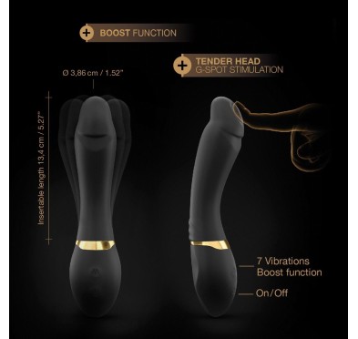 Wibrator punktu g dorcel tender spot: 20cm 7 tryb